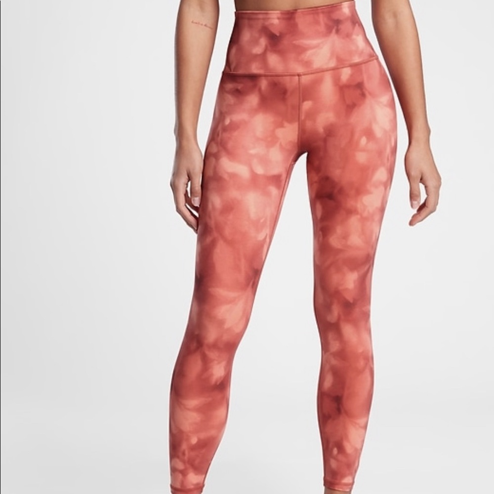 Athleta elation 7/8 High rise leggings Medium